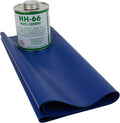 18oz Blue Tarp Vinyl Repair Kit HH66 PVC Cement - Heavy Duty Patch