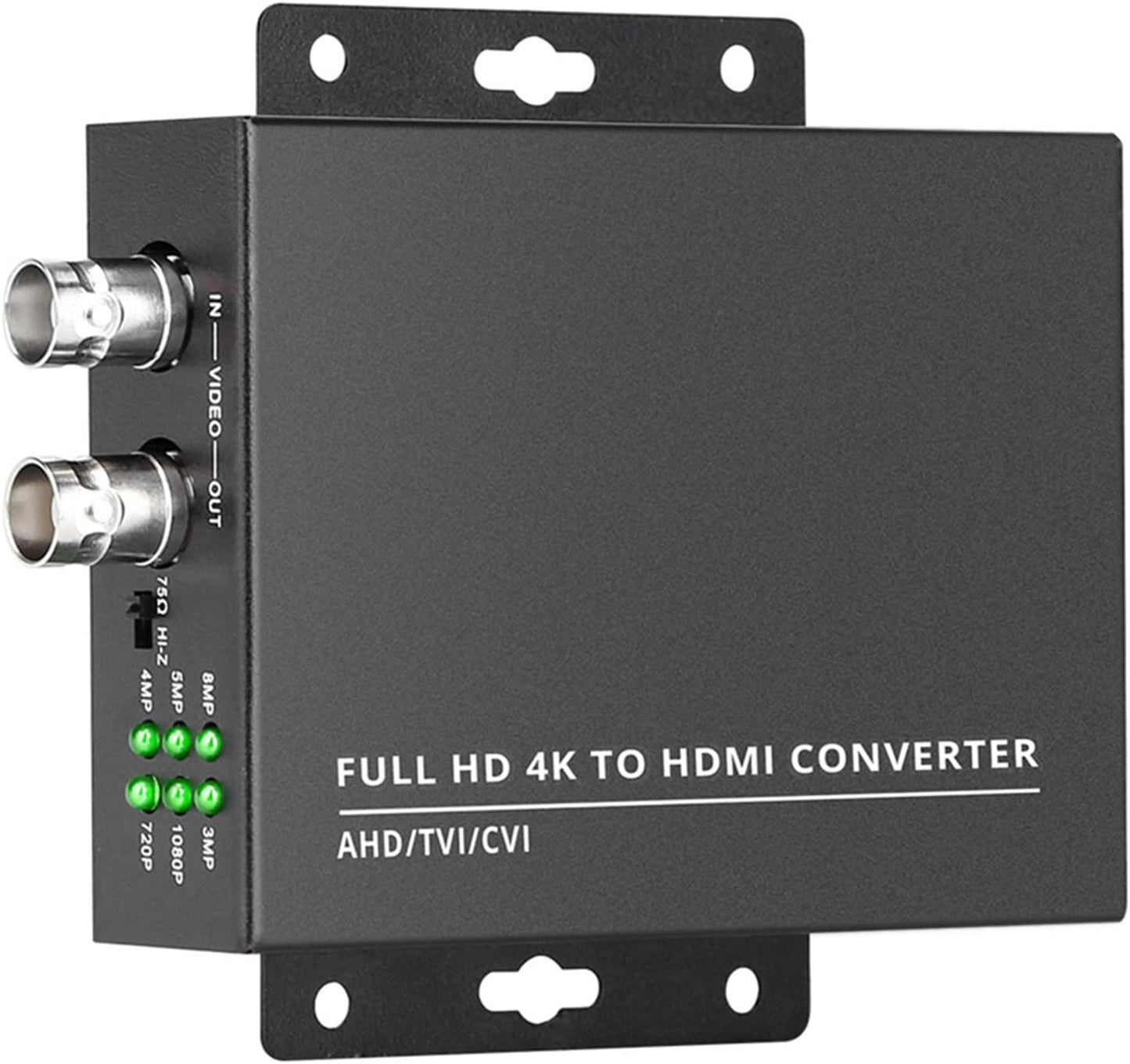 TVI to HDMI Converter for 4K and 1080p Security Cameras