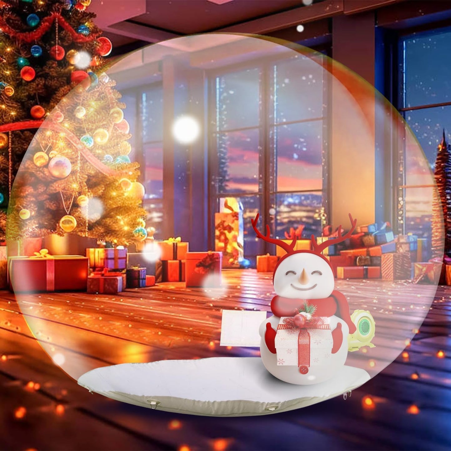 Inflatable Snow Globe Tent - Festive Fun Anywhere!