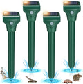 Mole Repellent for Lawns Ultrasonic Solar Spike - 3 Modes