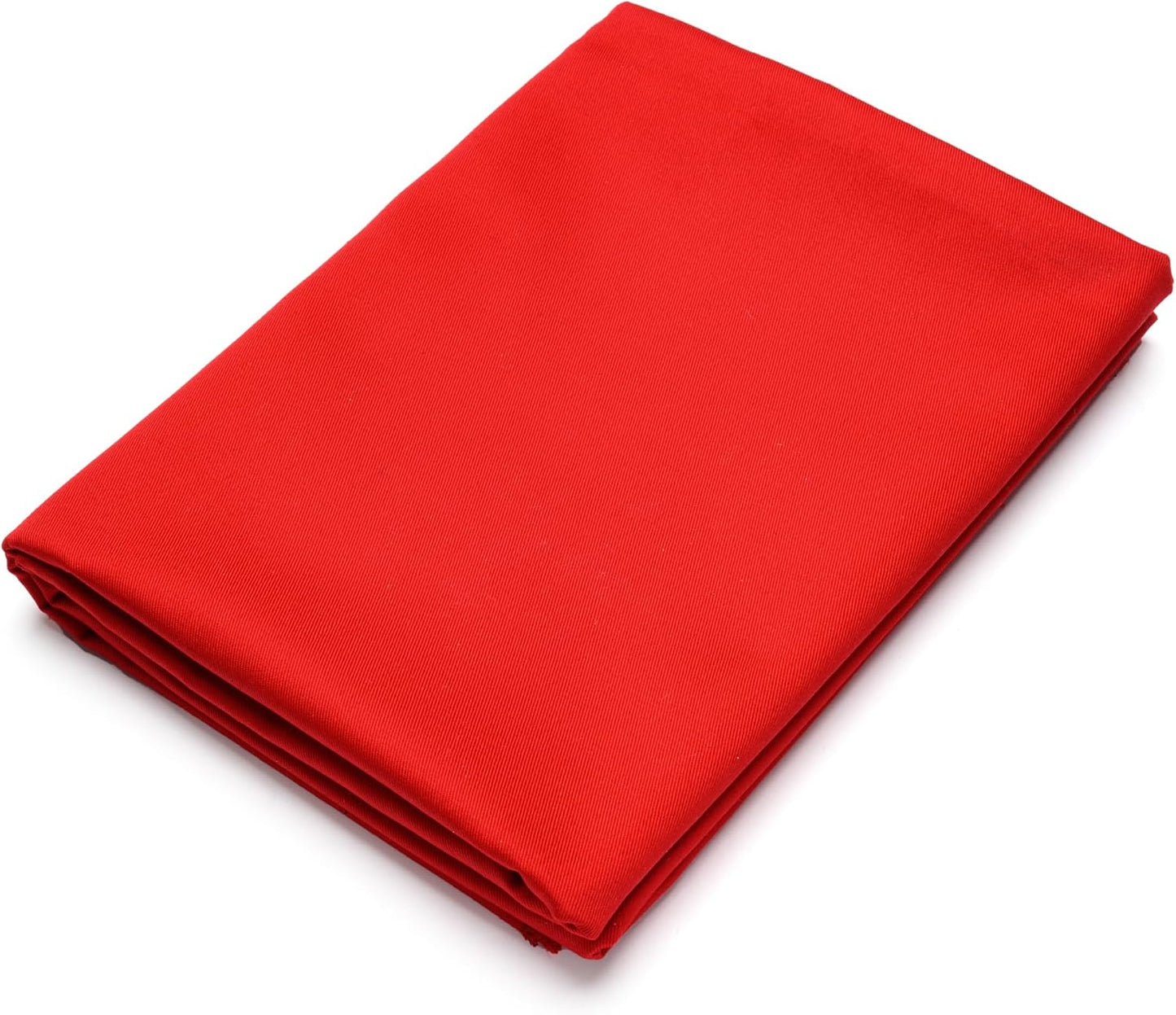 Pico Textiles 10 Yards Bolt Red Poly Cotton Twill Fabric