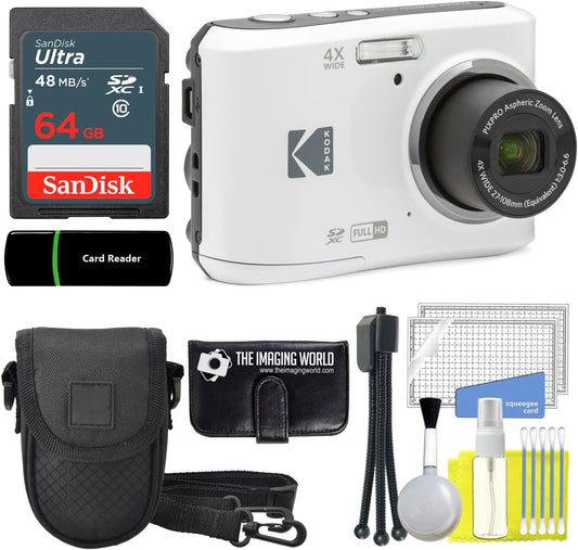 Kodak PIXPRO FZ45 Digital Camera Bundle with Accessories