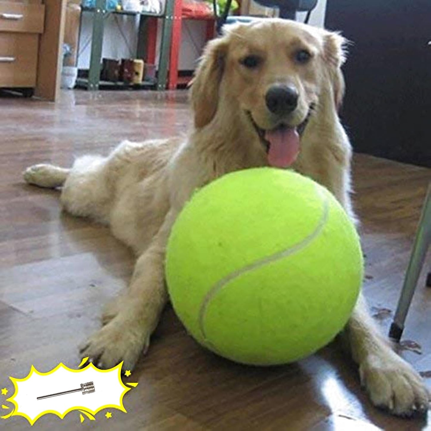 Banfeng 9.5 Giant Dog Tennis Ball - Big Fun for Large Dogs!