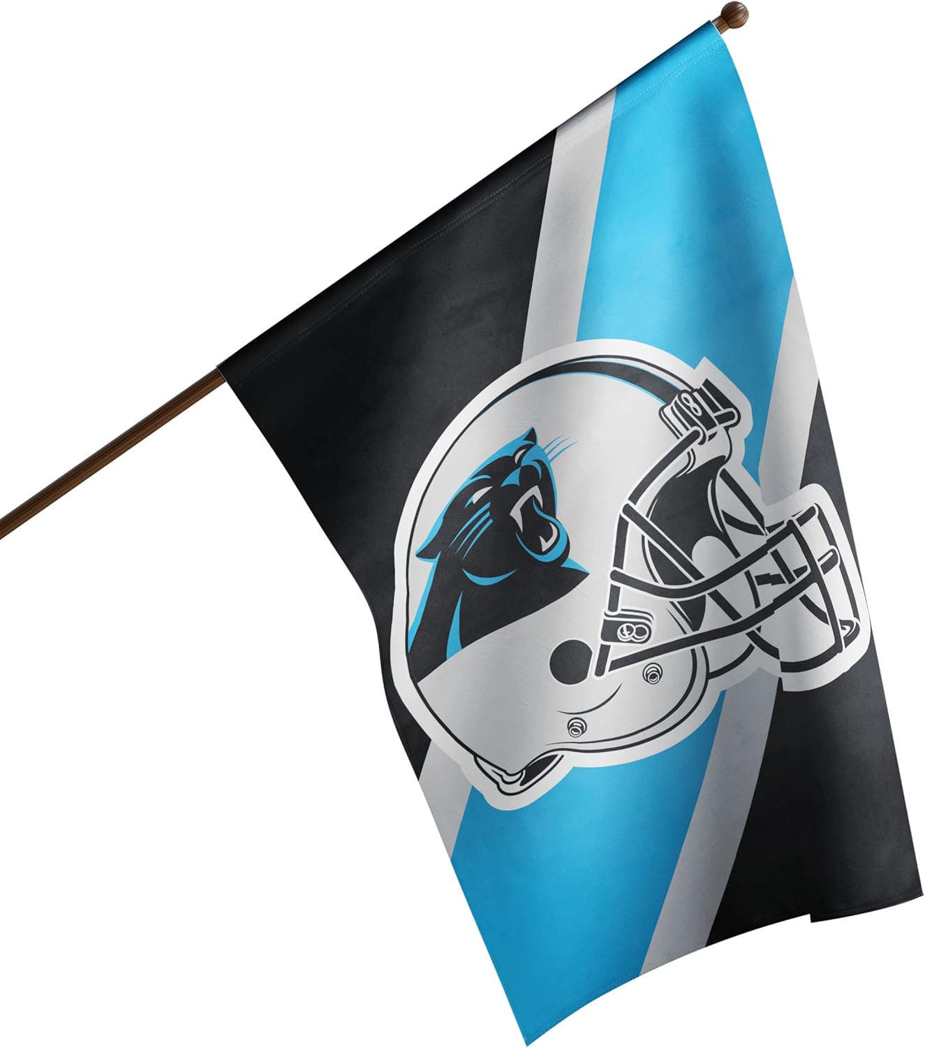 FOCO NFL Double Sided Team Logo Vertical Flag for Fans