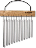 Handheld Single Row Bar Chimes Percussion Instrument - Handcrafted U.S