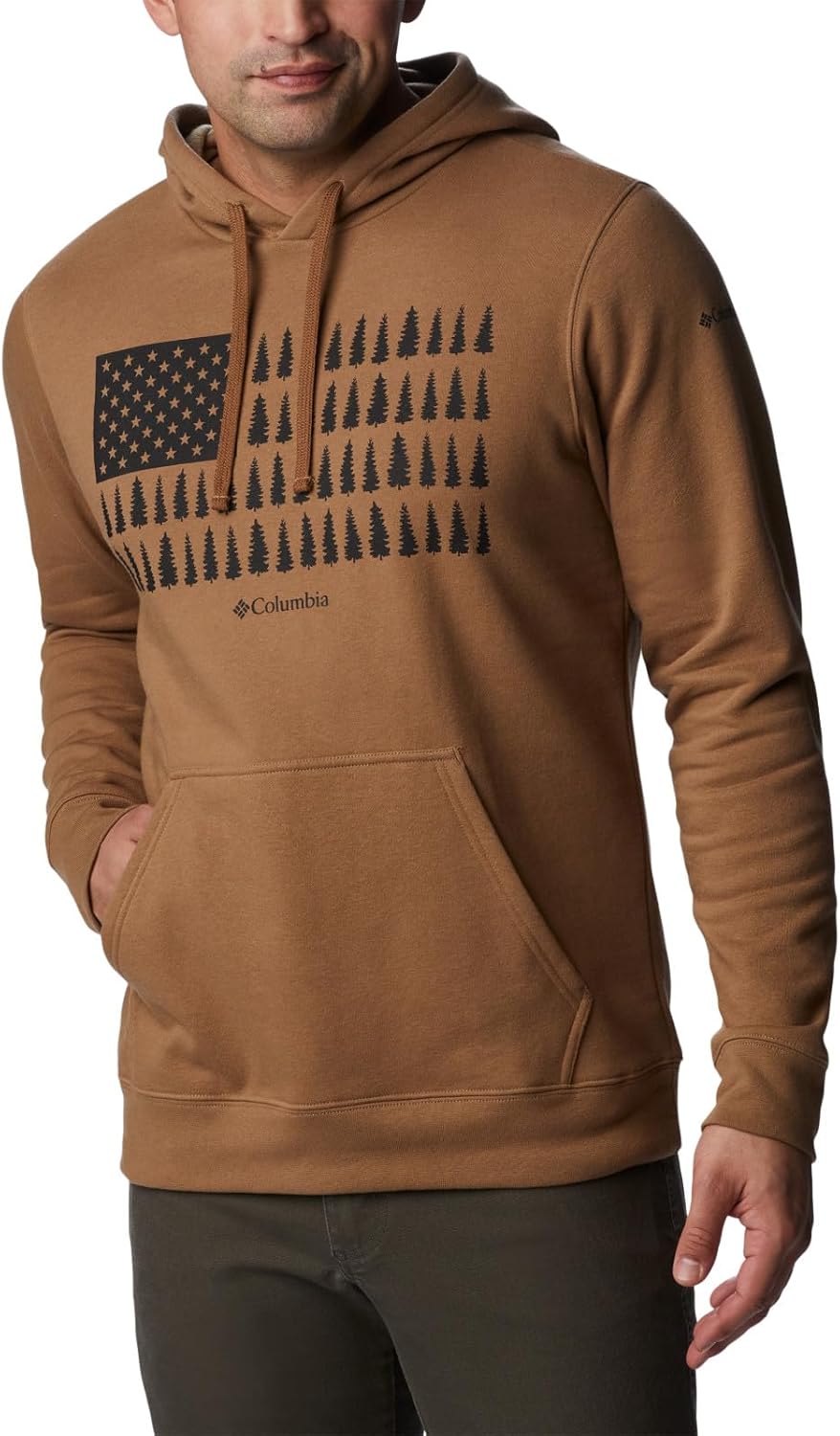 Columbia mens Trek Hoodie with Adjustable Hood and Pocket