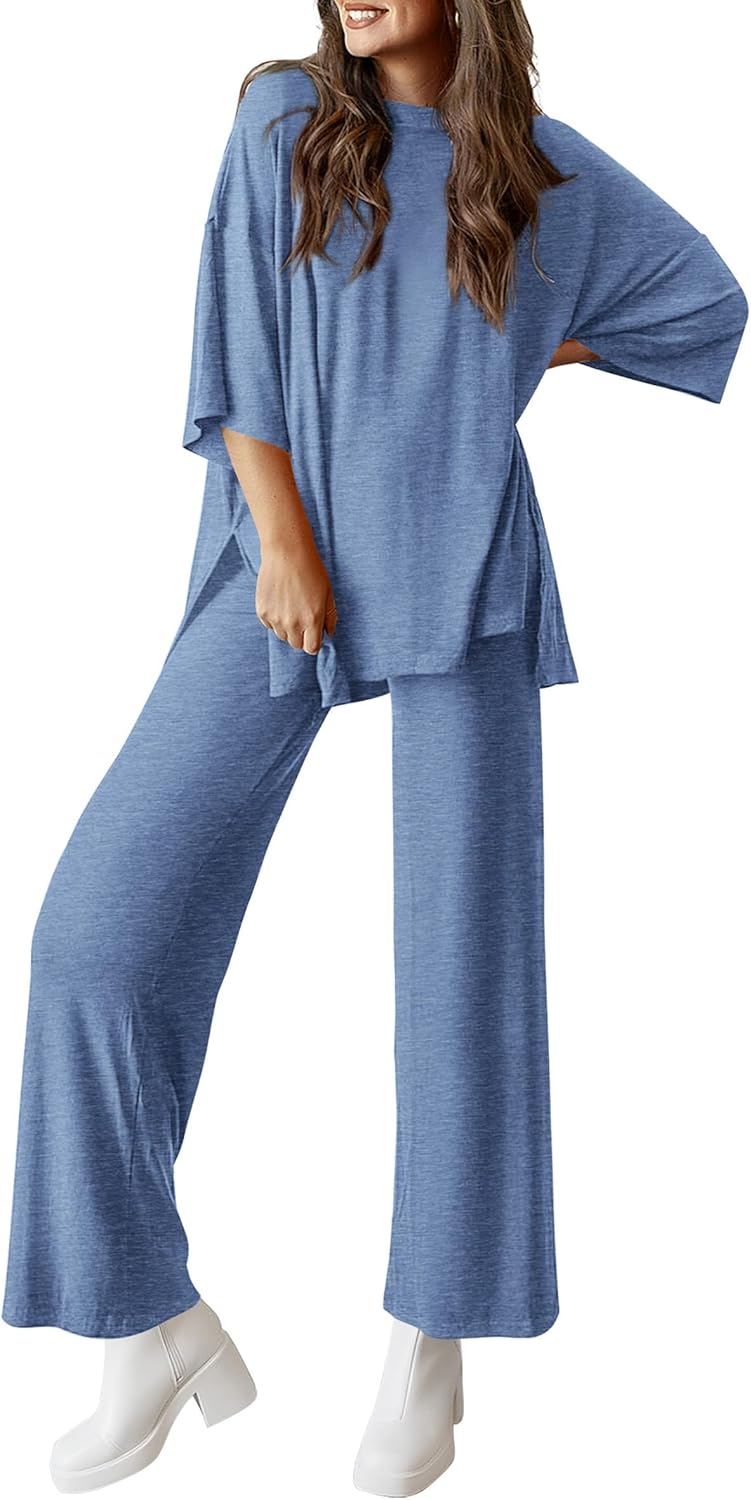 PRETTYGARDEN Two Piece Sets for Women Summer Fashion Lounge