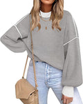 Stylish Batwing Long Sleeve Sweater for Women by ETCYY Fall 2025