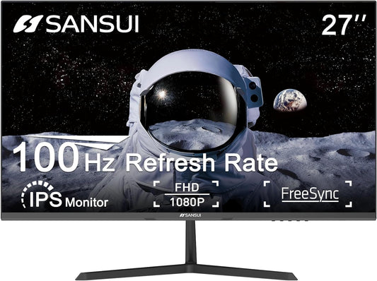 SANSUI 27 Full HD Monitor, 100Hz Refresh Rate