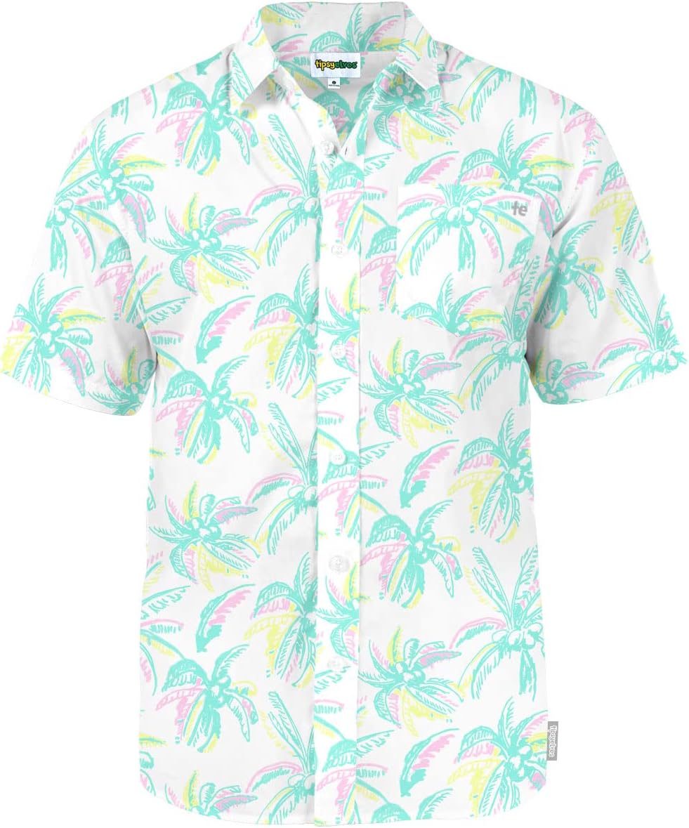Tipsy Elves Hawaiian Shirts for Men - Perfect for Summer Fun