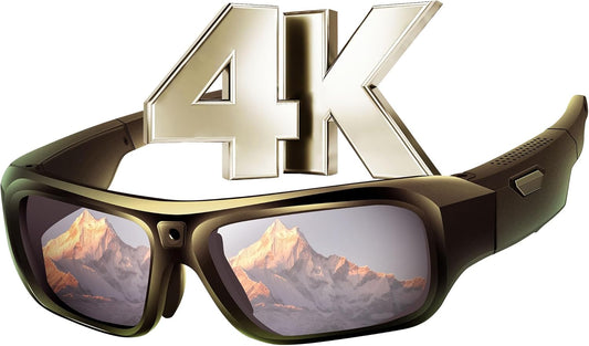 4K Camera Sunglasses: UV Protection, Action Cam