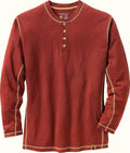 Legendary Whitetails Men's Henley Shirt Long Sleeve