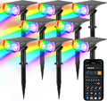 Smart Solar Spot Lights Outdoor SL5C - Color Changing Landscape LEDs