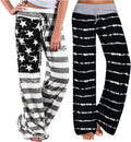 Women's Comfy Pajama Palazzo Pants - Soft Wide Leg Lounge
