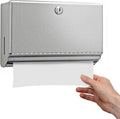 Bobrick Surface-Mounted Paper Towel Dispenser - High-Capacity Satin