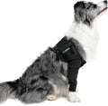 Suitical Recovery Double Sleeve for Dogs - M Black Protection