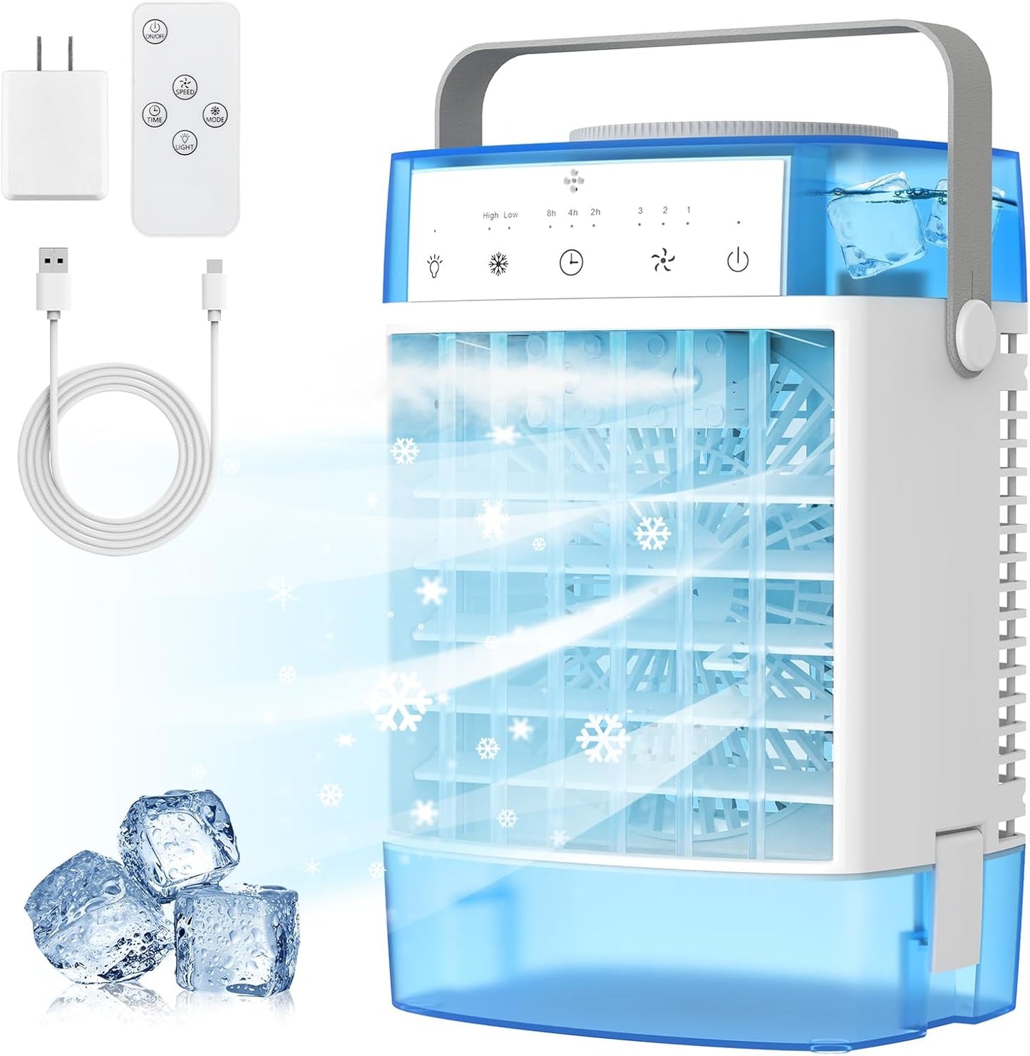 Portable Air Conditioners 3-in-1 Mini AC Unit for Home Office