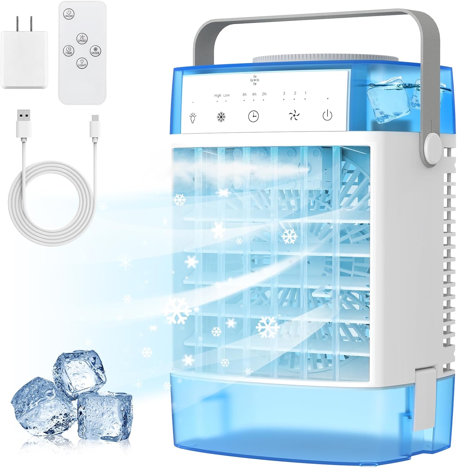 Portable Air Conditioners 3-in-1 Mini AC Unit for Home Office