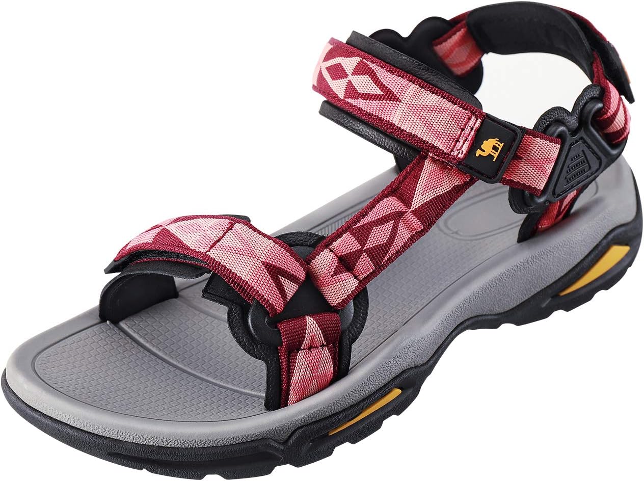 CAMEL CROWN Waterproof Hiking Sandals for Women with Arch Support