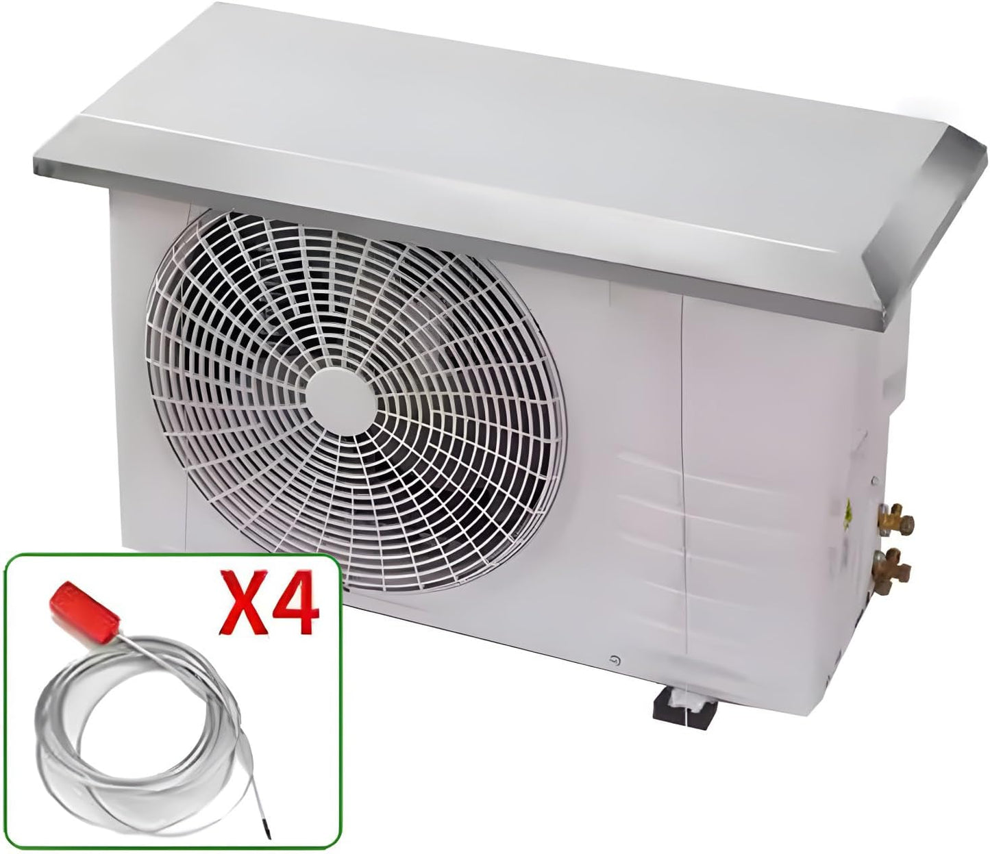 Stainless Steel AC Cover - Snow/Ice Protection