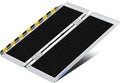 4FT Portable Wheelchair Ramp for Doorways - Foldable Non-Slip Ramp