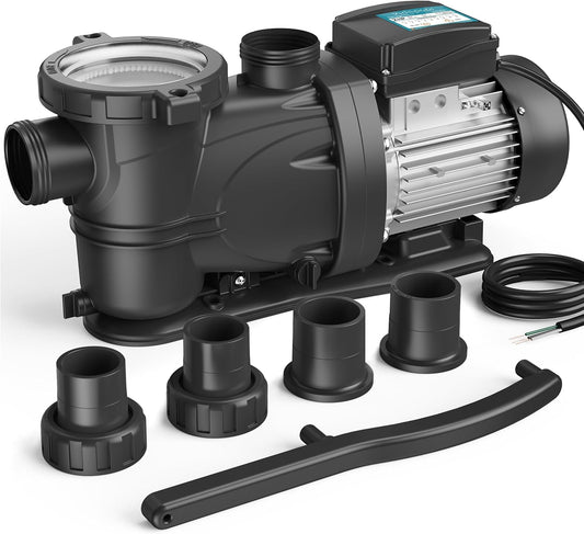 High Flow Self Priming Pool Pump with Timer for Pools