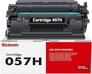 High Yield Canon 057H Black Toner Cartridge for ImageCLASS Printers