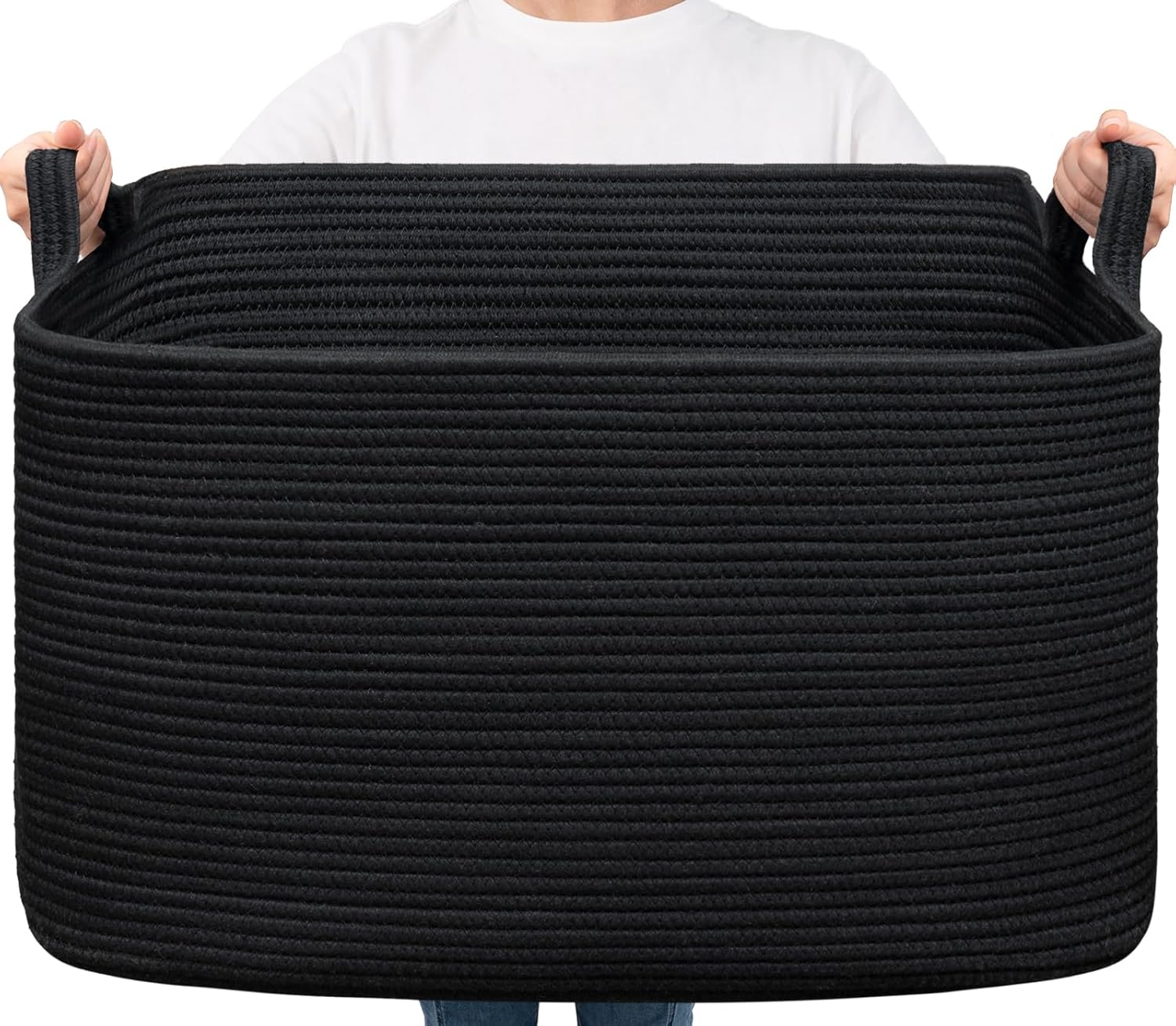 Goodpick Extra Large Storage Basket for Blankets and Toys