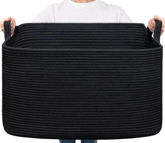 Goodpick Extra Large Storage Basket for Blankets and Toys