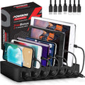 USB Charging Station 6-Ports - Fast Multi-Device Charger Dock