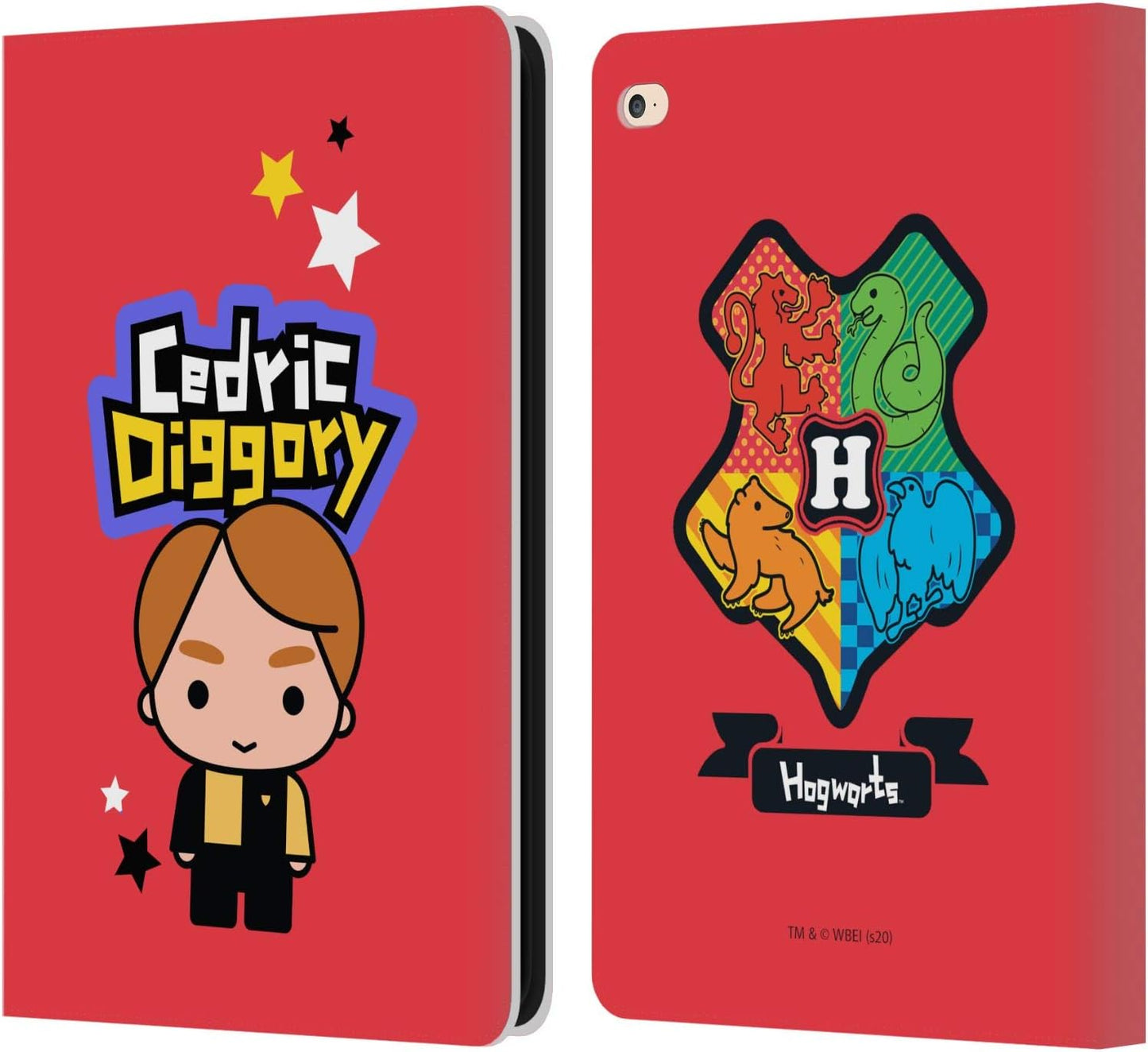 Harry Potter Cedric Diggory Leather Wallet Case for iPad Air 2