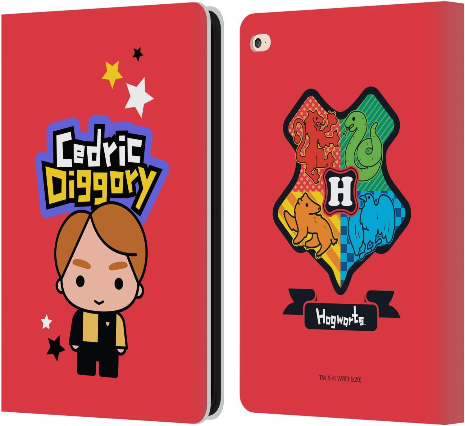 Harry Potter Cedric Diggory Leather Wallet Case for iPad Air 2