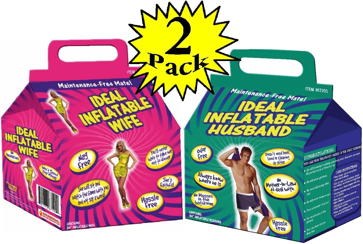 Ideal Inflatable Husband & Wife Party Bundle - Fun for All Occasions