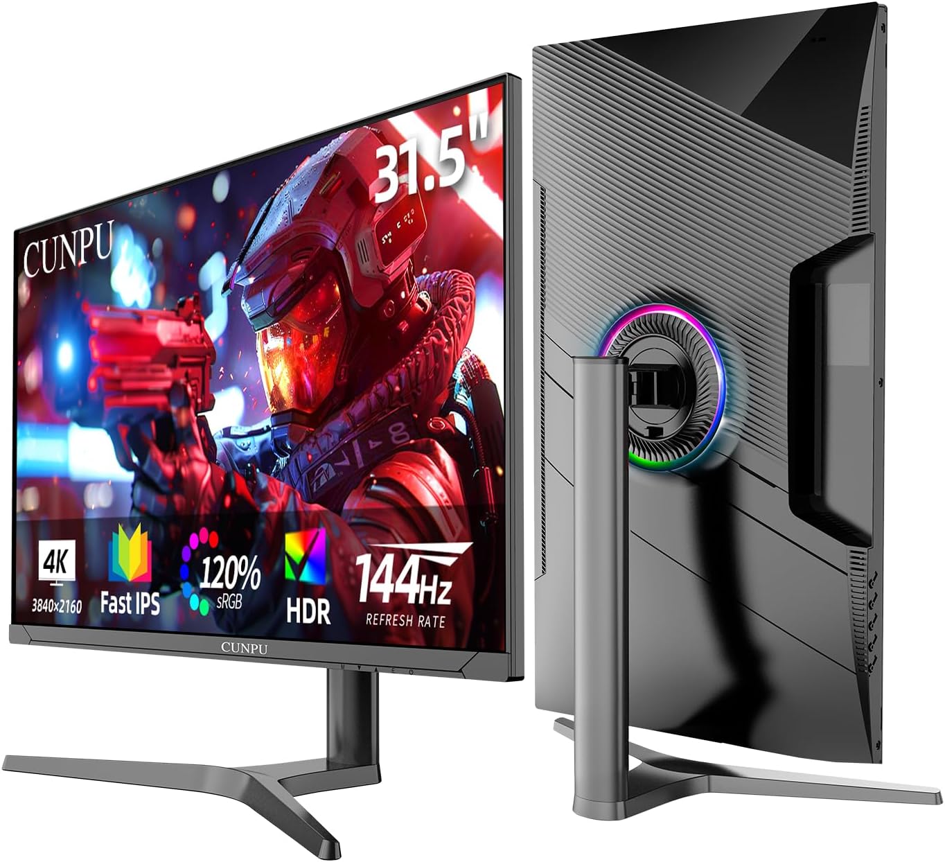 Immerse in Gaming Bliss with CUNPU 4K 144Hz Monitor