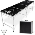 GoPong 8 Foot Portable Beer Pong Table - Regulation Tailgate Table