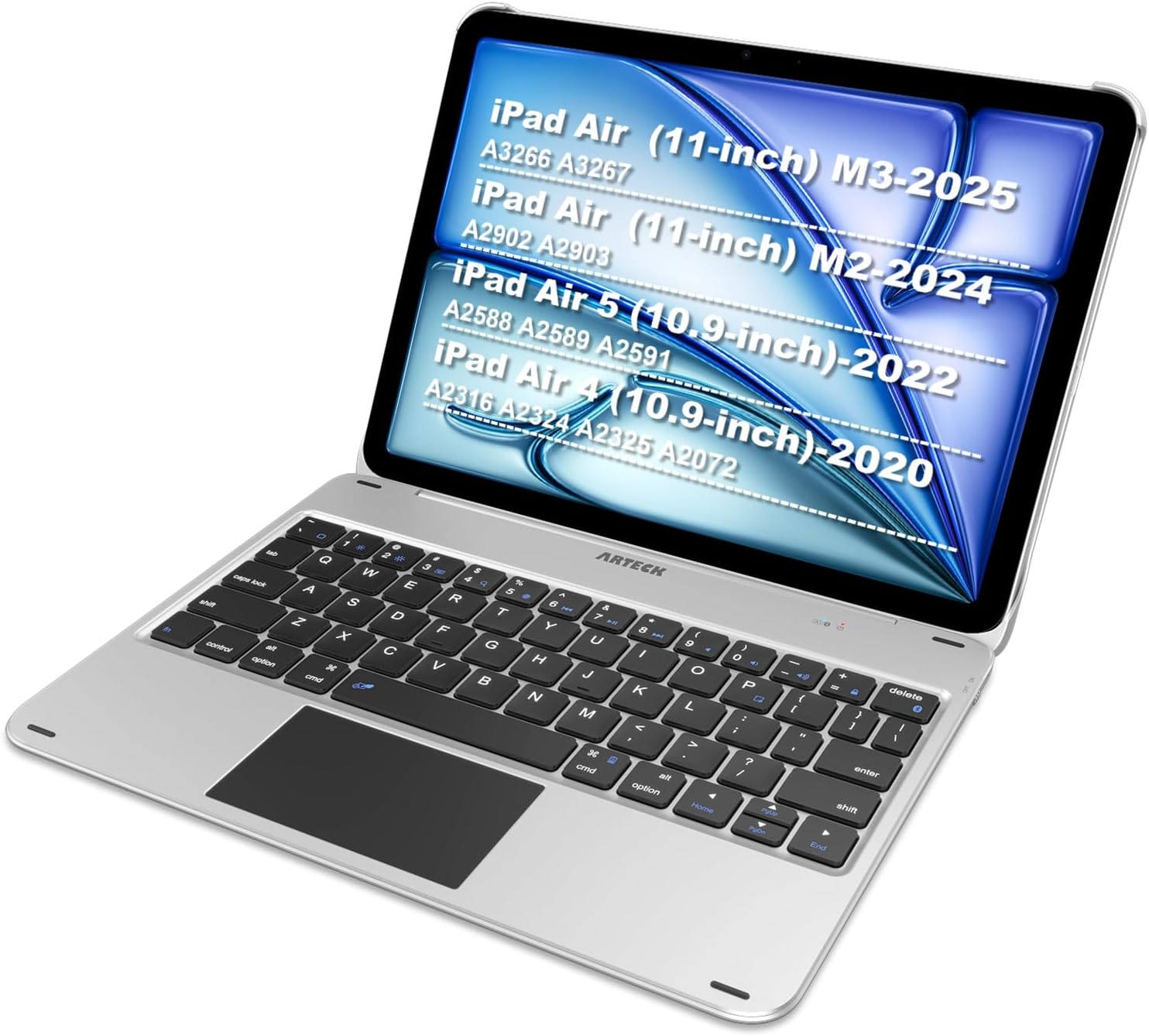 Arteck iPad Air 11-inch Keyboard Case with Trackpad for 2024/2025