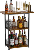 Floor Standing Freestanding Whiskey Rack 3 Tier Wine Rack - Space