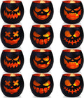 Black Halloween Table Centerpieces by SHMILMH - 12 PCS