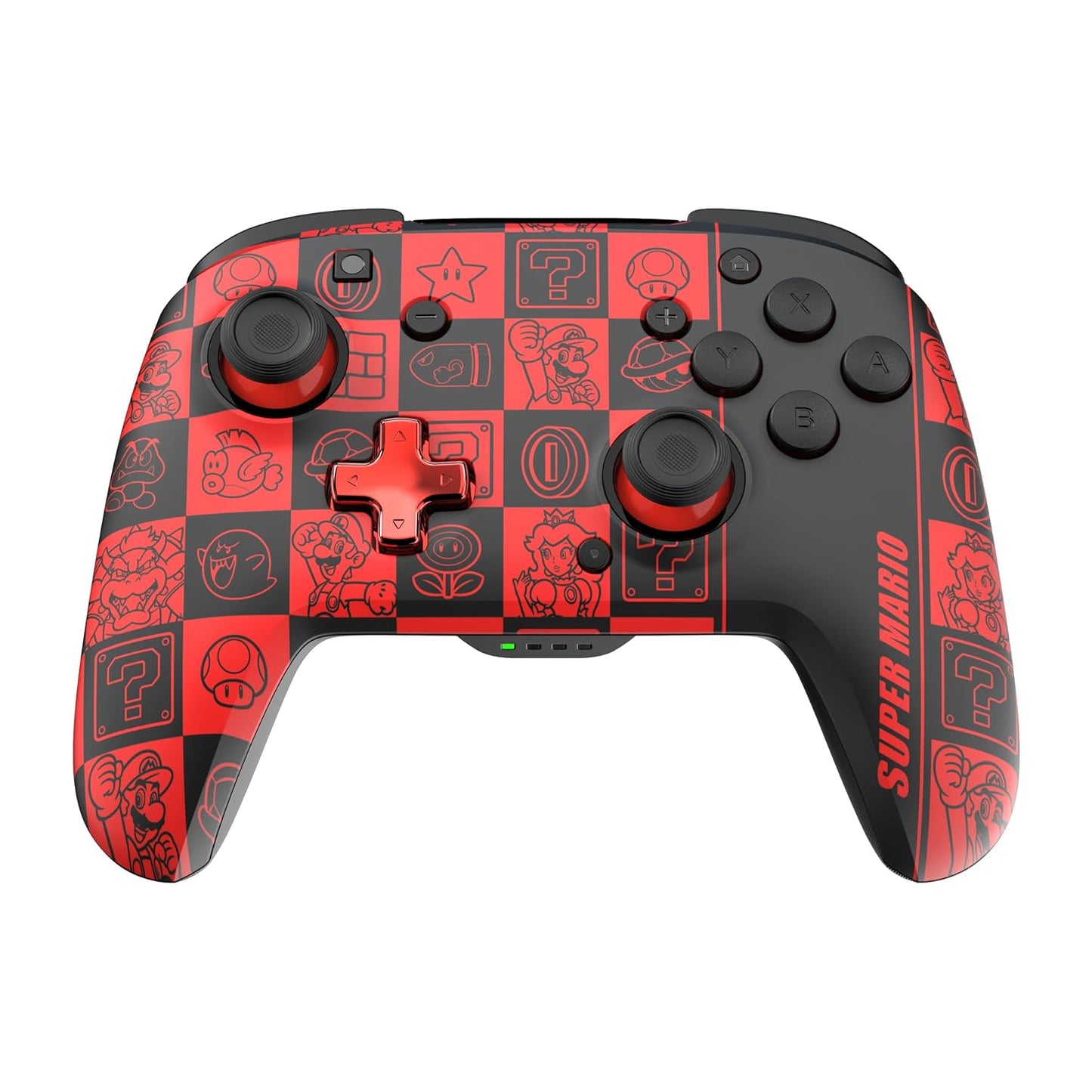 PDP REMATCH GLOW Enhanced Wireless Nintendo Switch Pro Controller
