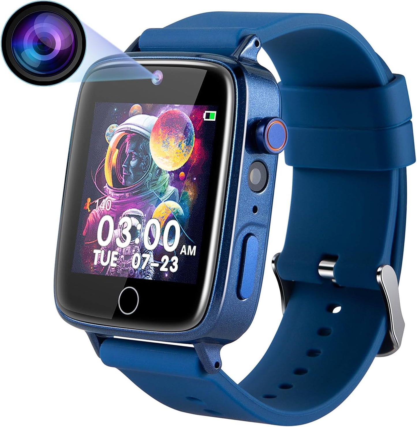ZUODUN Kids Smartwatch - 26 Games, Camera, Pedometer, Flashlight - Ages 4-12 - Perfect Gift!