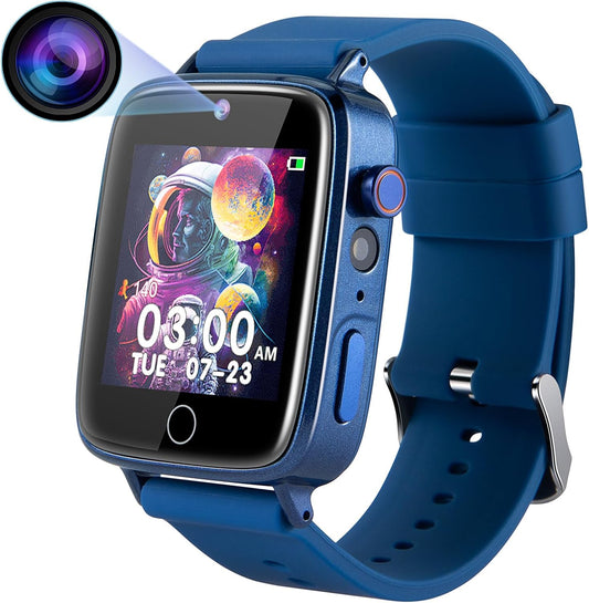 ZUODUN Kids Smartwatch - 26 Games, Camera, Pedometer, Flashlight - Ages 4-12 - Perfect Gift!