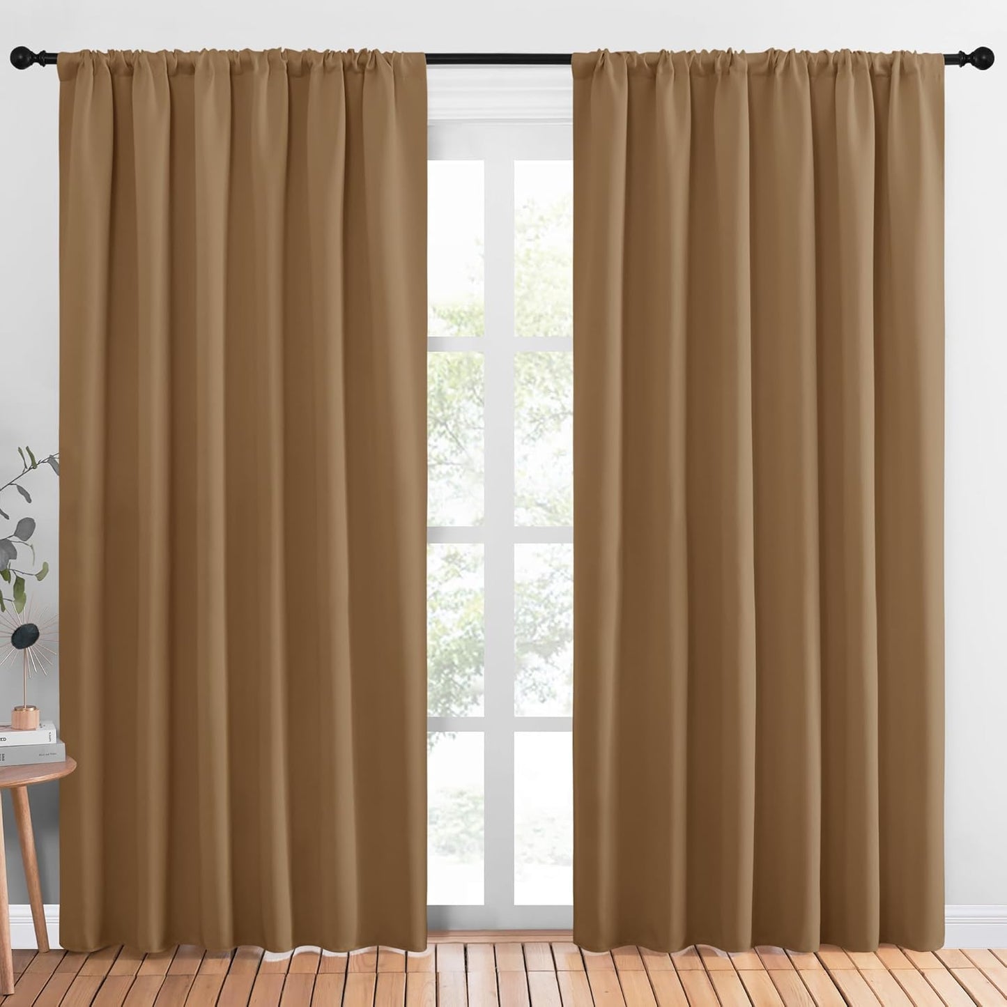 NICETOWN Blackout Draperies for Living Room, Elegant Design