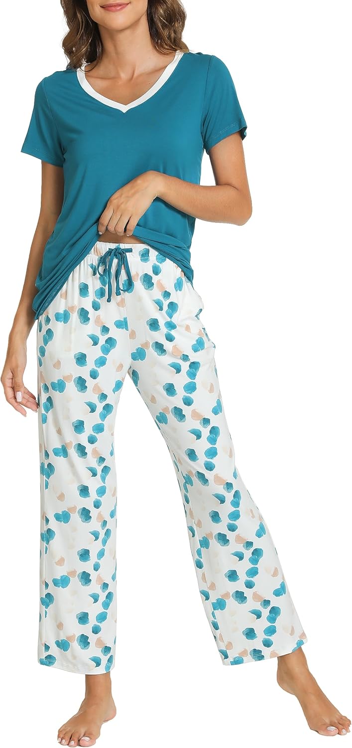 Super Soft Bamboo Viscose Pajamas Set for Women - Cozy Sleepwear