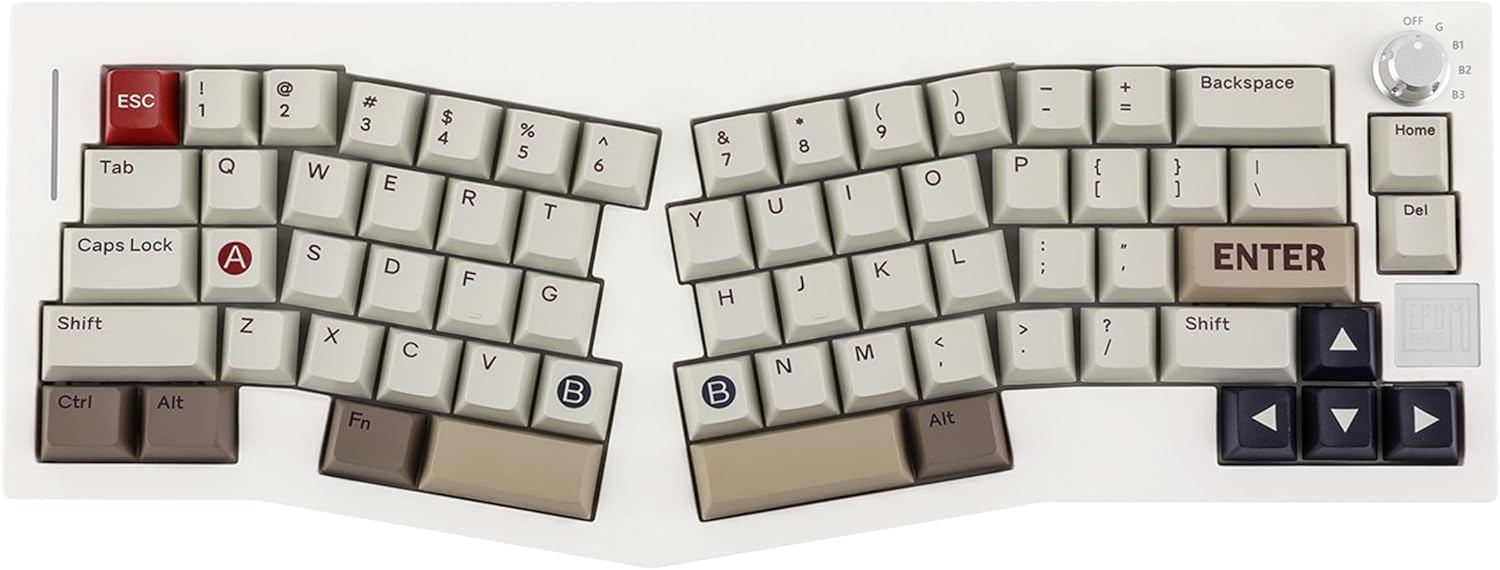 EPOMAKER Alice 66 Wireless Gaming Keyboard with Ergonomic Layout