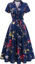 Wedtrend Women's Vintage Tea Dress - Audrey Hepburn