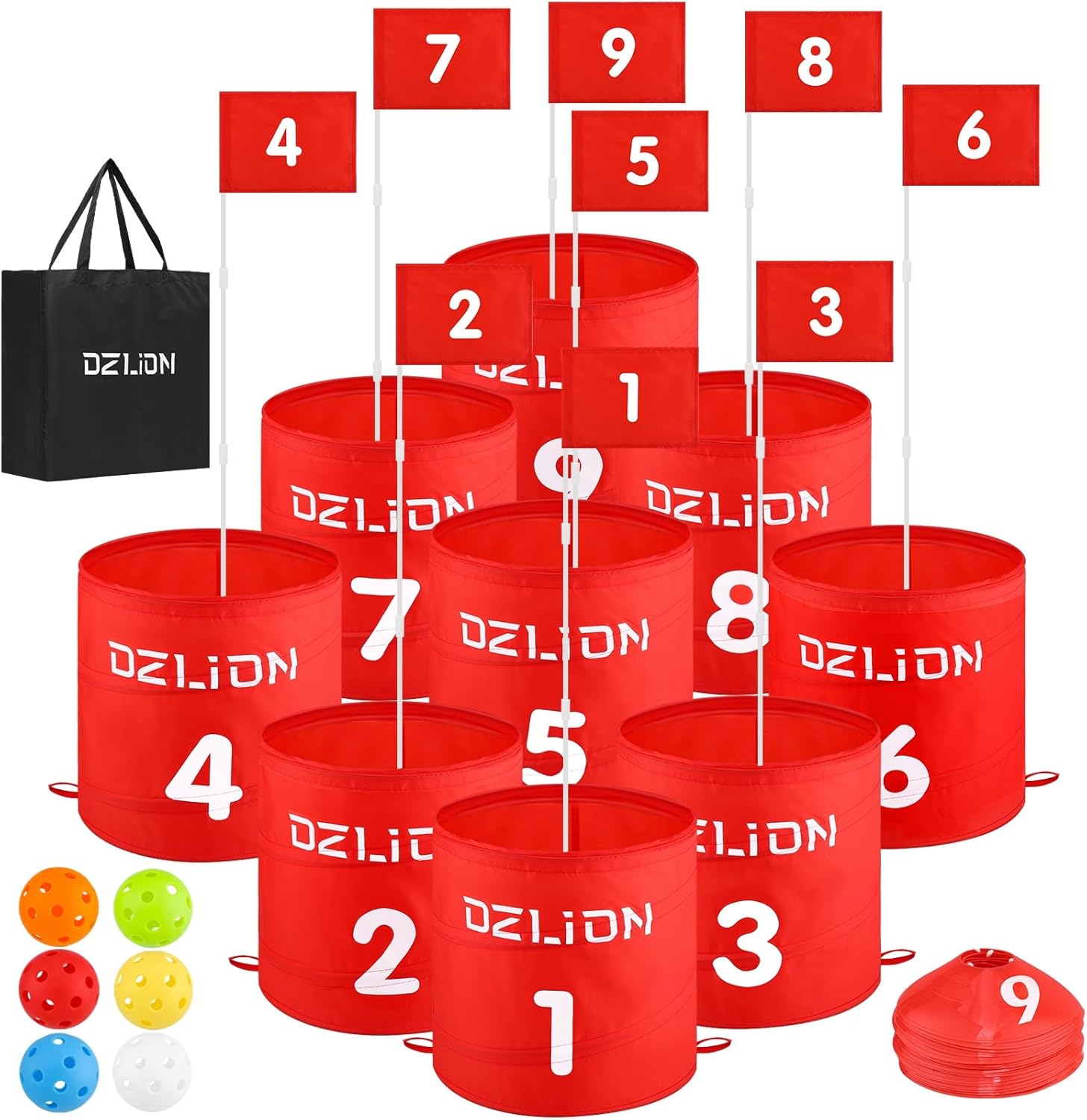 Portable Backyard Golf Game Set for Fun Outdoor Chipping