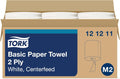 Tork Soft Centerfeed Hand Towel White M2, 100% Recycled, 6 x 600