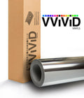 Gloss Chrome Silver Vinyl Wrap Adhesive Film Roll 5ft x 4.9ft - DIY