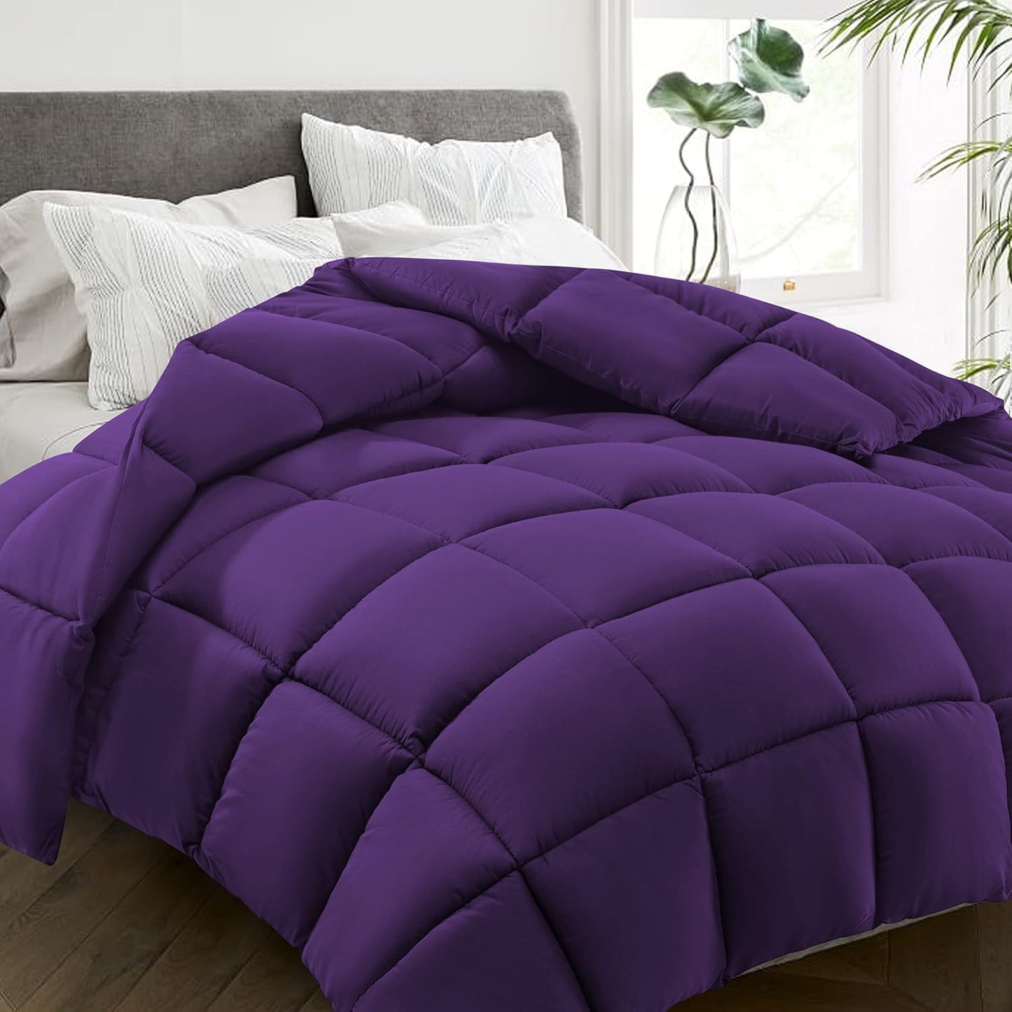 HYLEORY All Season Queen Size Bed Comforter for Ultimate Comfort