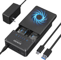 NVMe M.2 Duplicator Dual-Bay Offline Clone Tool-Free - Fast 10Gbps